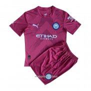 Camiseta Manchester City Portero 2022-2023 Nino Rojo