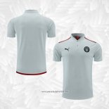 Camiseta Polo del Manchester City 2022-2023 Gris