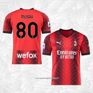 Camiseta 1ª AC Milan Jugador Musah 2023-2024