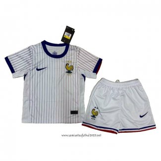 Camiseta 2ª Francia 2024 Nino