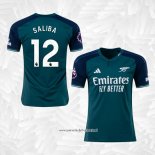 Camiseta 3ª Arsenal Jugador Saliba 2023-2024