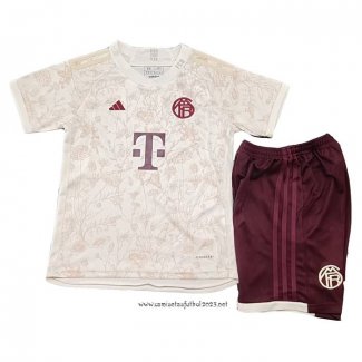 Camiseta 3ª Bayern Munich 2023-2024 Nino