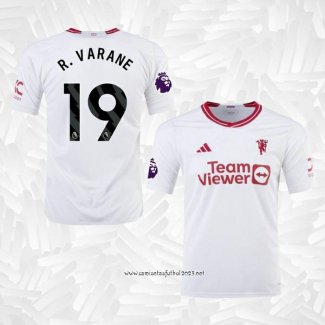 Camiseta 3ª Manchester United Jugador R.Varane 2023-2024