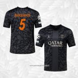 Camiseta 3ª Paris Saint-Germain Jugador Marquinhos 2023-2024