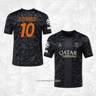 Camiseta 3ª Paris Saint-Germain Jugador O.Dembele 2023-2024