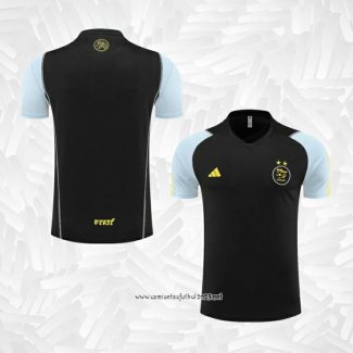 Camiseta de Entrenamiento Argelia 2023-2024 Negro