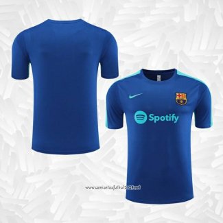 Camiseta de Entrenamiento Barcelona 2023-2024 Azul