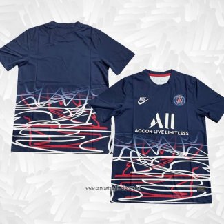 Camiseta de Entrenamiento Paris Saint-Germain 2022 Azul