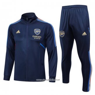 Chandal de Chaqueta del Arsenal 2023-2024 Nino Azul