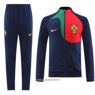 Chandal de Chaqueta del Portugal 2022-2023 Azul