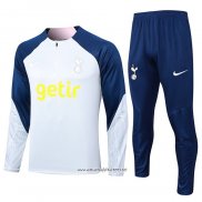 Chandal de Sudadera del Tottenham Hotspur 2023-2024 Nino Gris