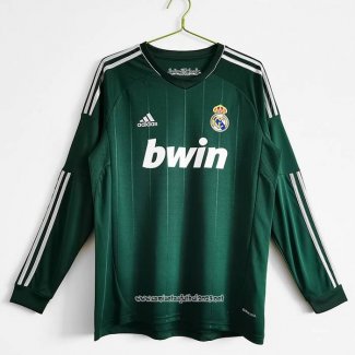 Retro Camiseta 2ª Real Madrid 2012-2013 Manga Larga