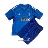 Camiseta Juventus Portero 2023-2024 Nino Azul