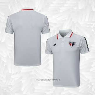 Camiseta Polo del Sao Paulo 2023-2024 Gris