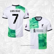 Camiseta 2ª Liverpool Jugador Luis Diaz 2023-2024