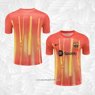 Camiseta de Entrenamiento Barcelona 2023-2024 Naranja