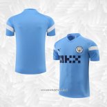 Camiseta de Entrenamiento Manchester City 2022-2023 Azul