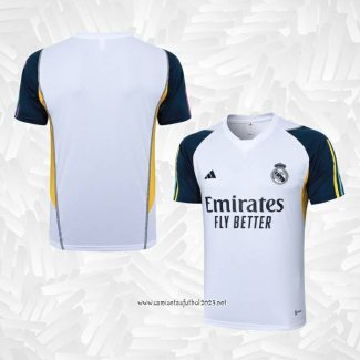 Camiseta de Entrenamiento Real Madrid 2023-2024 Blanco