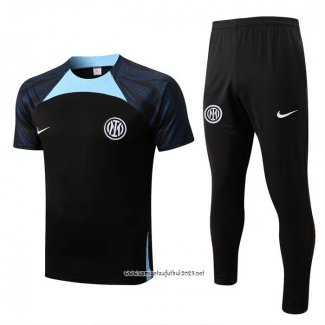 Chandal del Inter Milan 2022-2023 Manga Corta Negro