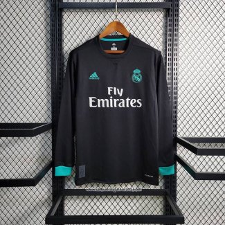 Retro Camiseta 2ª Real Madrid 2017-2018 Manga Larga