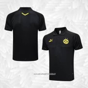 Camiseta Polo del Borussia Dortmund 2023-2024 Negro