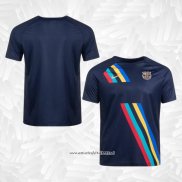 Camiseta Pre Partido del Barcelona 2022 Azul