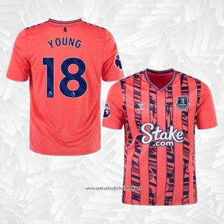 Camiseta 2ª Everton Jugador Young 2023-2024