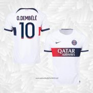 Camiseta 2ª Paris Saint-Germain Jugador O.Dembele 2023-2024