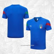 Camiseta de Entrenamiento Italia 2022-2023 Azul