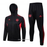 Chandal con Capucha del Bayern Munich 2023-2024 Negro