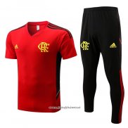 Chandal del Flamengo 2022-2023 Manga Corta Rojo