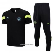 Chandal del Manchester City 2022-2023 Manga Corta Negro