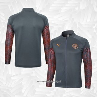 Chaqueta del Manchester City 2023-2024 Gris