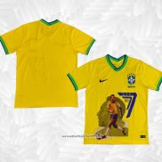 Camiseta Brasil Pele Special 2022 Amarillo Tailandia