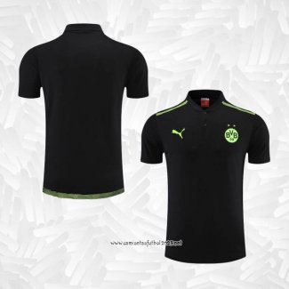 Camiseta Polo del Borussia Dortmund 2022-2023 Negro