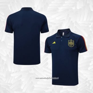 Camiseta Polo del Espana 2023-2024 Azul