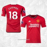 Camiseta 1ª Manchester United Jugador Casemiro 2023-2024