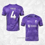 Camiseta 3ª Liverpool Jugador Virgil 2023-2024