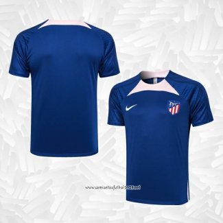 Camiseta de Entrenamiento Atletico Madrid 2023-2024 Azul