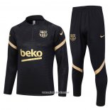 Chandal de Sudadera del Barcelona 2023-2024 Negro