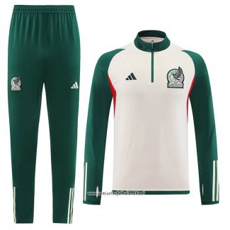 Chandal de Sudadera del Mexico 2022-2023 Blanco