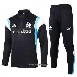 Chandal de Sudadera del Olympique Marsella 2023-2024 Negro