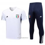 Chandal del Italia 2023-2024 Manga Corta Blanco