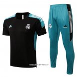 Chandal del Real Madrid 2022-2023 Manga Corta Negro