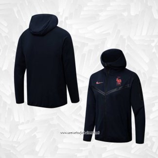 Chaqueta con Capucha del Francia 2022-2023 Azul