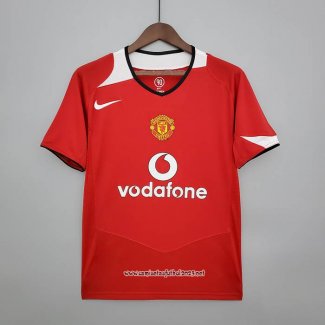 Retro Camiseta 1ª Manchester United 2004-2006