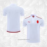 Camiseta Polo del AC Milan 2022-2023 Blanco