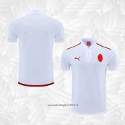 Camiseta Polo del AC Milan 2022-2023 Blanco