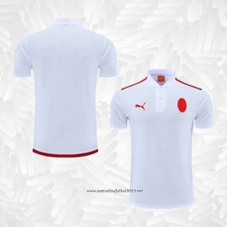 Camiseta Polo del AC Milan 2022-2023 Blanco