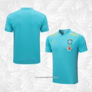 Camiseta Polo del Brasil 2022-2023 Azul